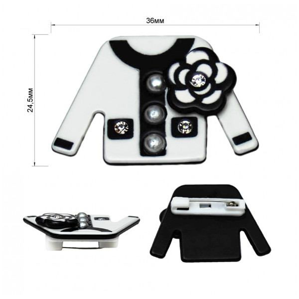 Брошь на булавке